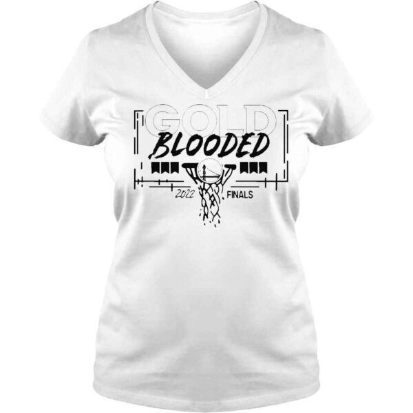 Kerith burke the warriors finals gold blooded 2022 finals shirt - Image 2