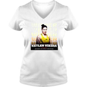 VLadies Ketlen Vieira Winner Via Split Decision UFC Vegas 55 TShirt