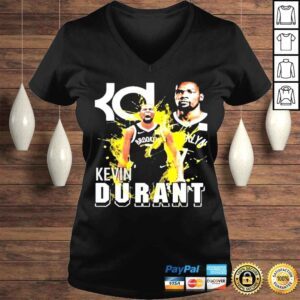 VLadies Kevin Durant KD New Jersey Nets Large Oversized Graphic shirt