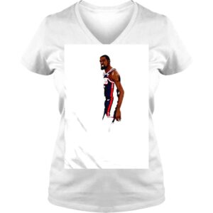 VLadies Kevin Durant basketball cartoon shirt