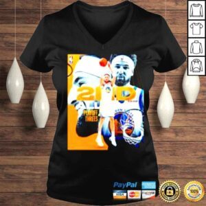 VLadies Klay Thompson 2nd playoff threes in NBA shirt