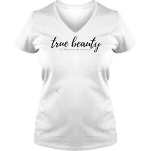 VLadies Korean webtoon true beauty shirt