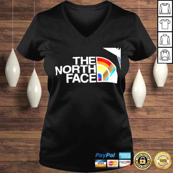 LGBT The North Face Pride logo shirt - Image 2