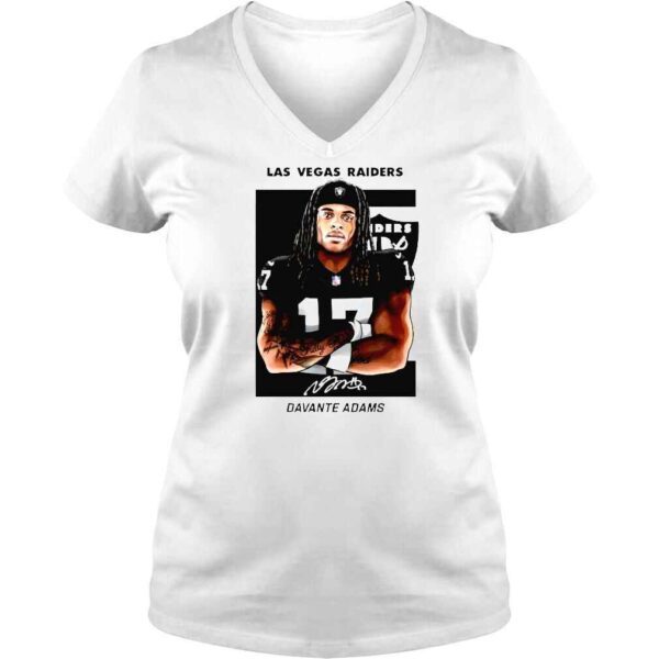 Las Vegas Raiders Davante Adams signature shirt - Image 2