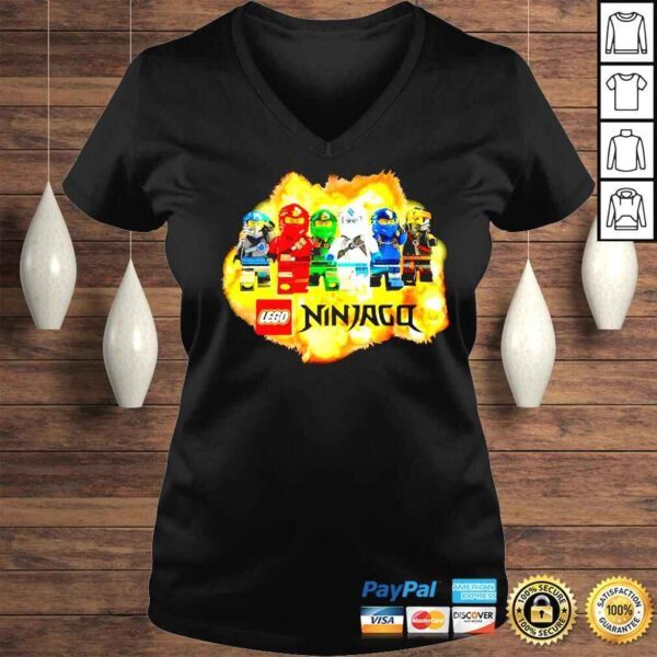 Lego Ninjago Ninja Group shot shirt - Image 2