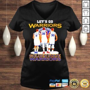 VLadies Lets go Warriors Golden State Warriors signatures shirt