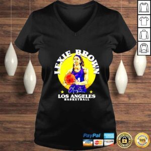 VLadies Lexie Brown Los Angeles Sparks Arch signature shirt