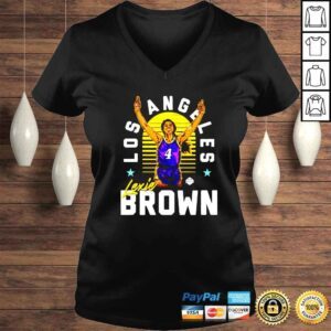 VLadies Lexie Brown Los Angeles Sparks Toon shirt