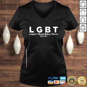 VLadies Lgbt Liberty Guns Bible Truth Bryson Gray 2022 Shirt