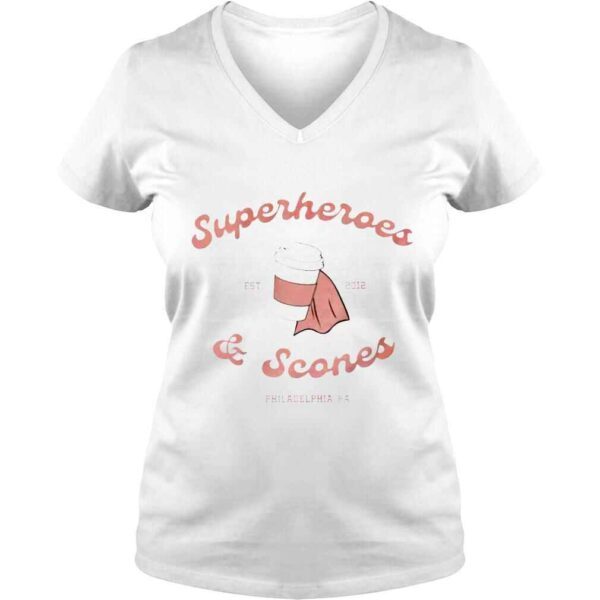 LiLo’s Superheroes And Scones Logo Shirt - Image 2