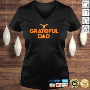 VLadies Life Is Good Texas Longhorns Grateful Dad Shirt