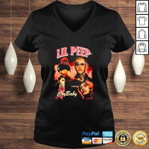 Lil Peep Vintage 90s Bootleg Raptee Shirt - Image 2