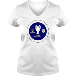 VLadies Liverpool FC Champions Stade De France Final Paris TShirt