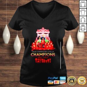 VLadies Liverpool FC UEFA Champions League Champions Youll Never Walk Alone 20212022 Shirt