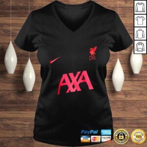 VLadies Liverpool Nike Strike Performance Top Black Tee Shirt