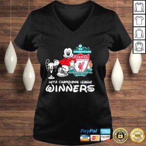 VLadies Liverpool x Mickey Mouse Disney Lover Champion League shirt