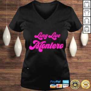 VLadies Long live montero shirt