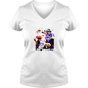 VLadies Los Angeles Battle Chargers vs Rams Tshirt