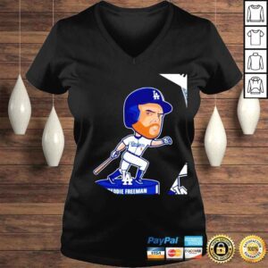 VLadies Los Angeles Dodgers Freddie Freeman Bobblehead shirt