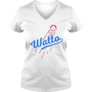 VLadies Los Angeles Dodgers Wattotho Watto Shirt