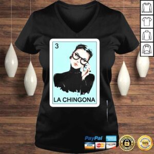 VLadies Lottery Gifts For Women Mexican Lottery Bingo La Chingona Tshirt