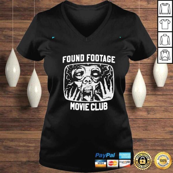 Loudmouth Threads Merch Found Footage Movie Club Goblin Girl shirt - Image 2