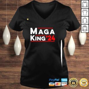 VLadies MAGA King 2024 Ultra MAGA Republican Patriotic Shirt