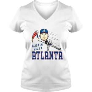 VLadies MLB Austin Riley Atlanta Braves Homage Shirt