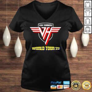 VLadies MLW Von Hammers World Tour shirt