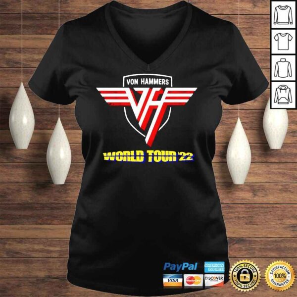 MLW Von Hammers World Tour shirt - Image 2