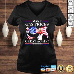 VLadies Make Gas Prices Great Again Trump 2024 Fourth Of July Shirt