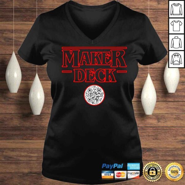 Maker Deck Strange Logo shirt - Image 2