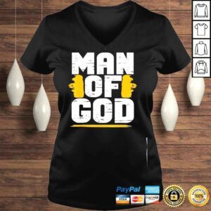 VLadies Man of god christian believer dad daddy fathers day cute shirt