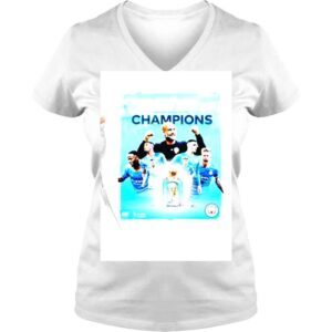 VLadies Manchester City FC Win Premier League 2021 2022 Champions shirt