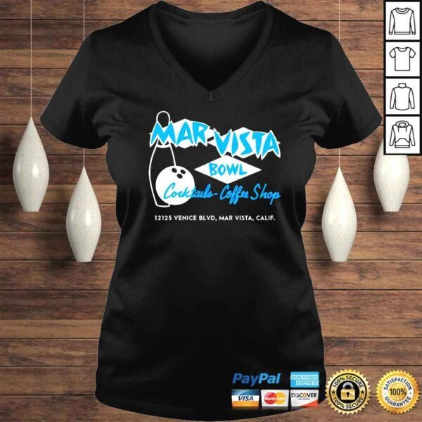 Mar Vista Bowl Vintage Bowling Alley TShirt - Image 2