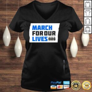 VLadies March For Our Lives Logo Shirt