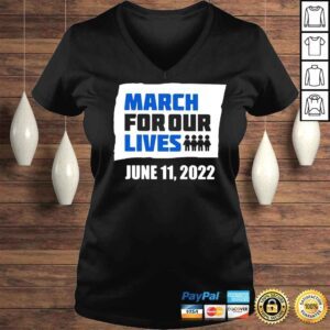 VLadies March for Our Lives June 11 2022 Shirt