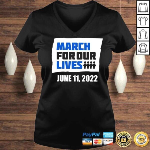 March for Our Lives June 11 2022 Shirt - Image 2