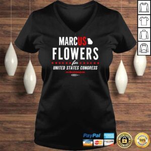 VLadies Marcus Flowers For Congress For United States Congress Shirt