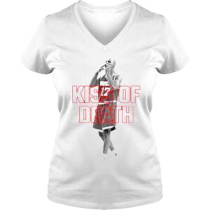 VLadies Mario elie kiss of death shirt