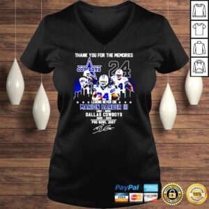 VLadies Marion Barber legend never die thank you for the memories signature shirt