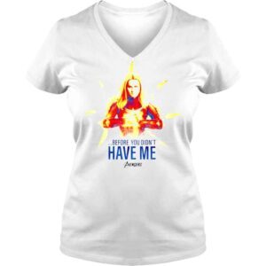 VLadies Marvel Avengers Endgame Captain Marvel Logo shirt