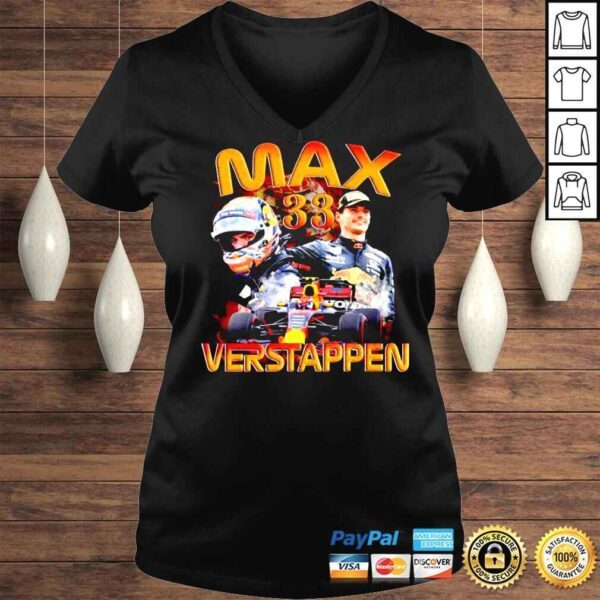 Max Verstappen Racing 90s Bull F1 TShirt - Image 2