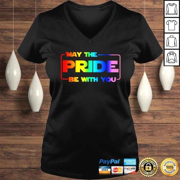 May the pride be with you Star Wars shirt - Image 2