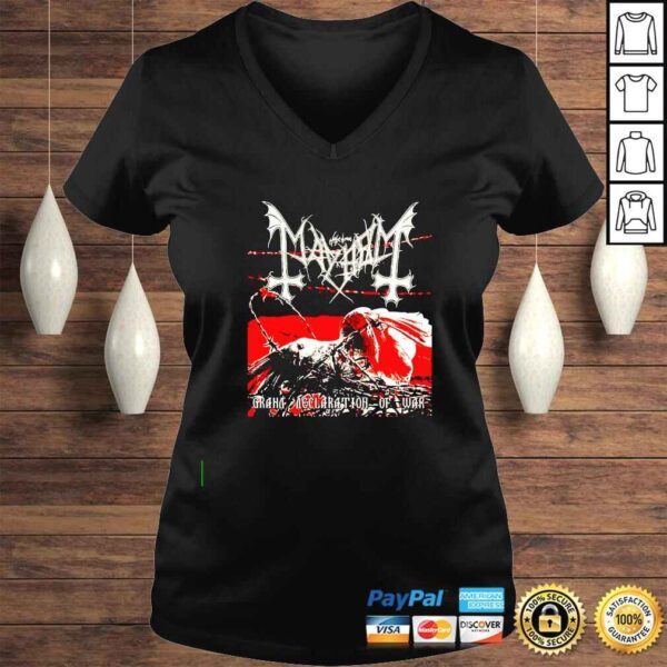 Mayhem Grand Declaration of War shirt - Image 2