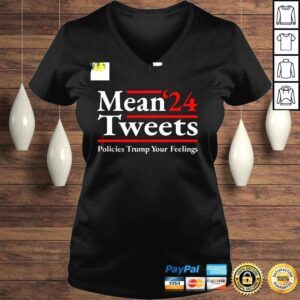 VLadies Mean Tweets 2024 Pro Donald Trump 24 Anti Biden TShirt