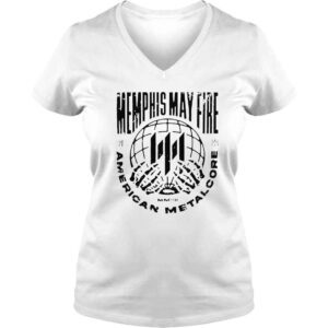 VLadies Memphis May Fire Metalcore shirt