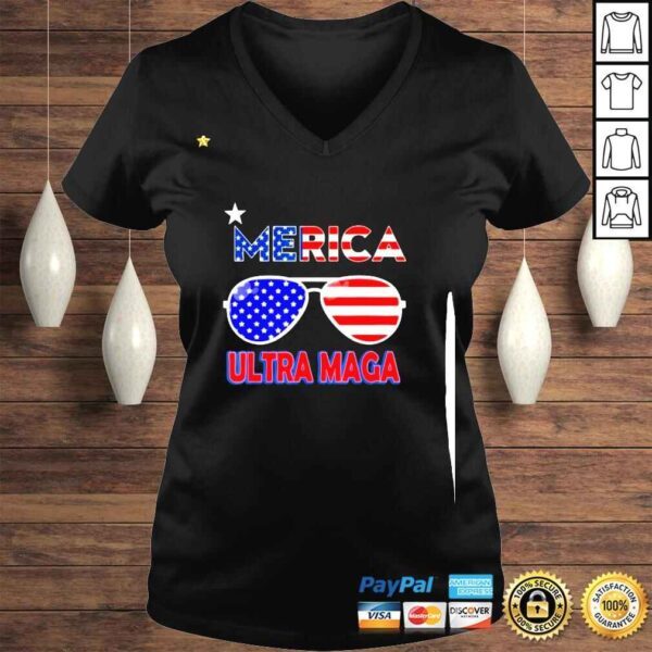 Merica Glass Ultra Maga shirt - Image 2