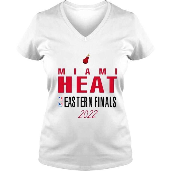 Miami Heat 2022 Ecf Eastern Finals T Shirt - Image 2