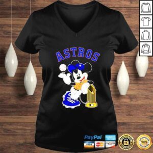 VLadies Mickey Mouse Houston Astros shirt